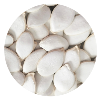 Snow white pumpkin seed